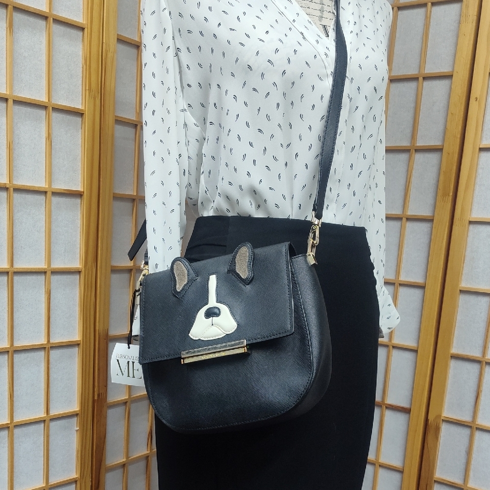 Kate Spade Black Crossbody Bag With Four Interchangeable Flaps